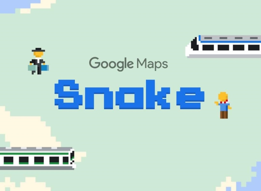 В Google Maps теперь можно поиграть в «Змейку»