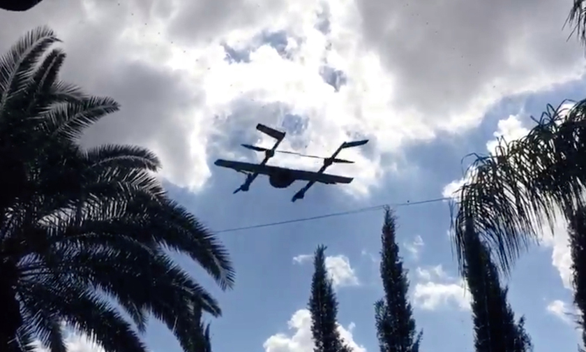 Google тестирует дронов Project Wing для доставки грузов (видео)
