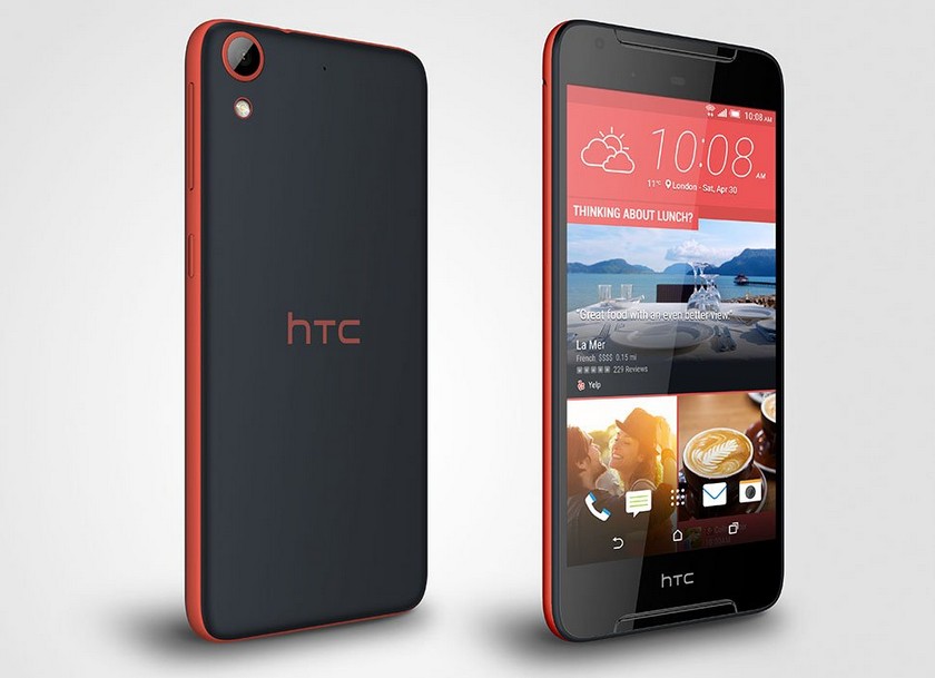 Изображения и характеристики смартфона HTC Desire 828