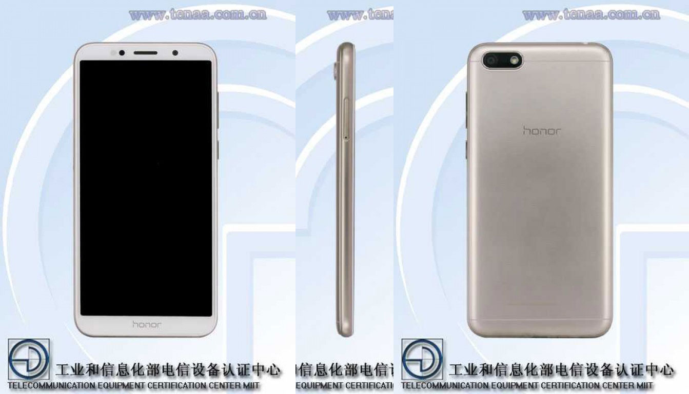 In TENAA seen a budgetary Honor 7S with Android 8.1 Oreo