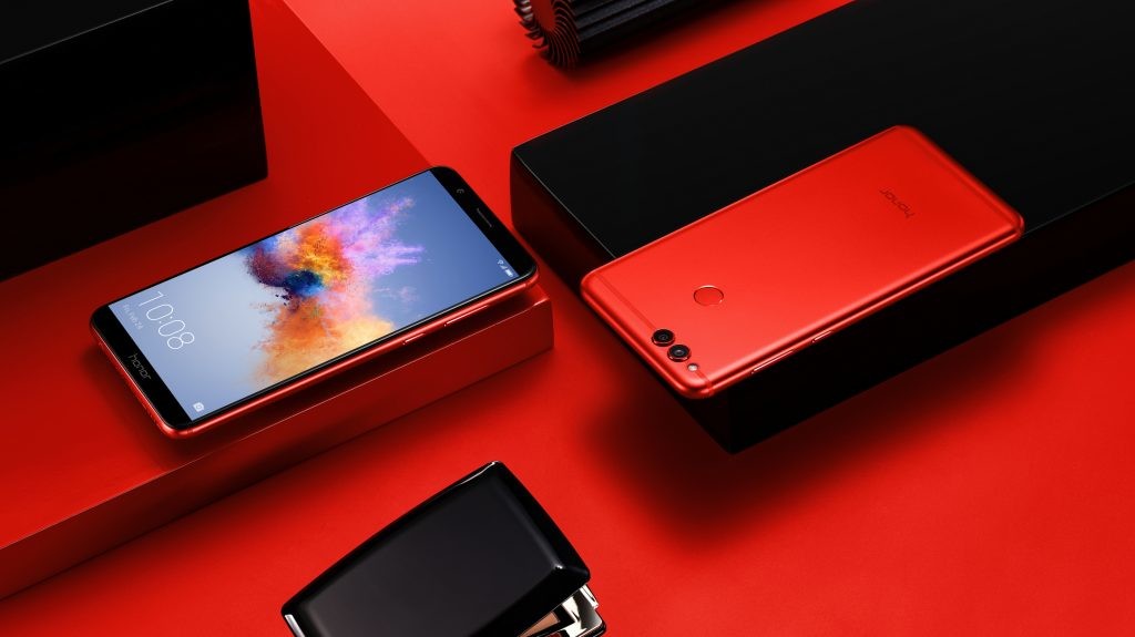 Honor 7X appeared in red, but not for everyone