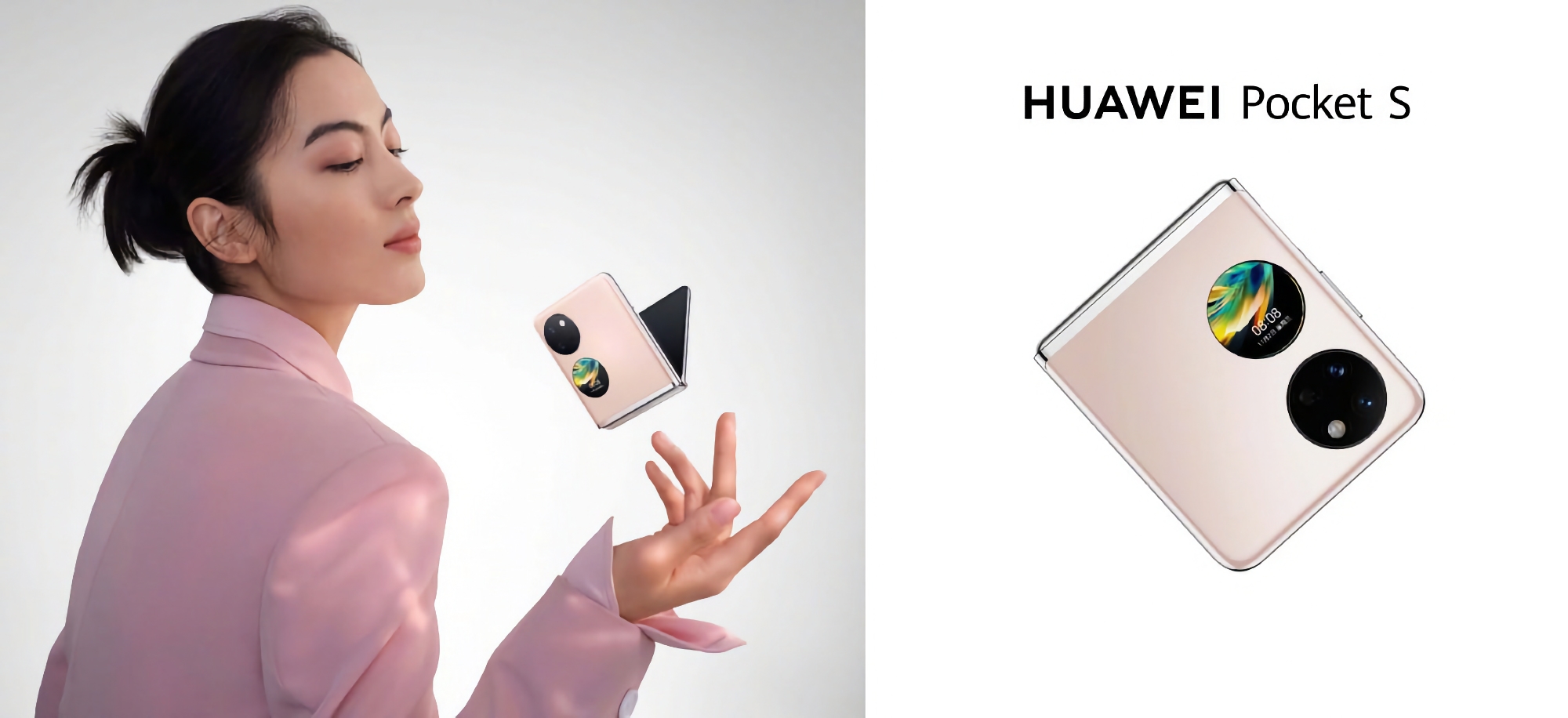 Huawei Pocket S : pochette avec puce Snapdragon 778G, écran 120 Hz et appareil photo 40 MP pour 822 dollars