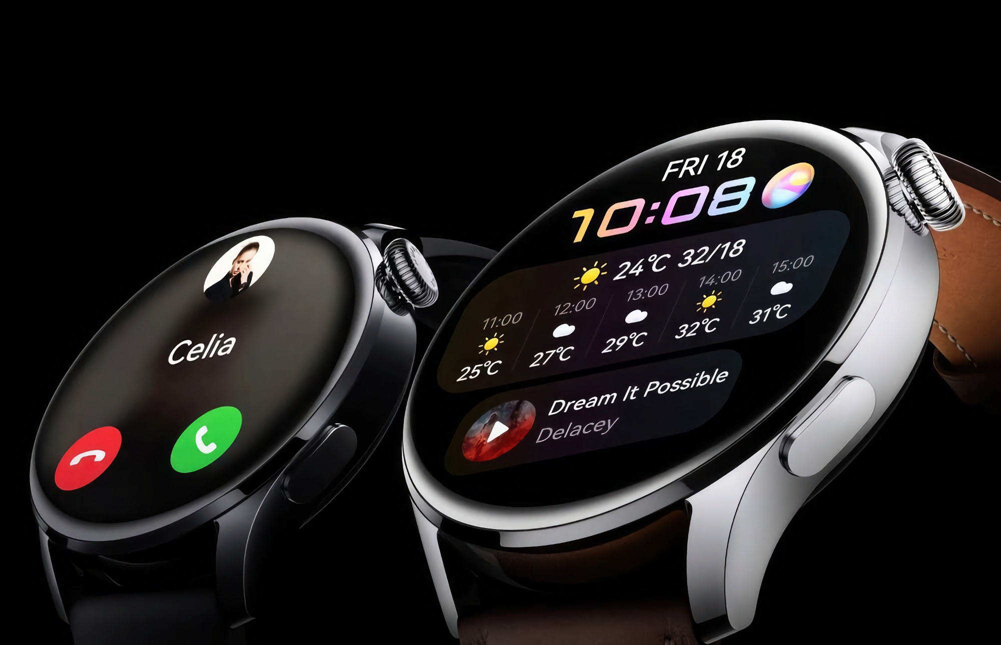 Huawei Watch 4 med softwareopdatering fik nye funktioner og urskiver