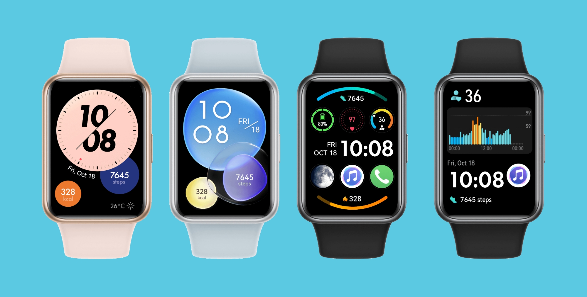 Huawei Watch Fit 2 is begonnen met het ontvangen van nieuwe firmware op de wereldwijde markt