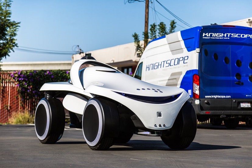 Компания Knightscope представила роботов-охранников
