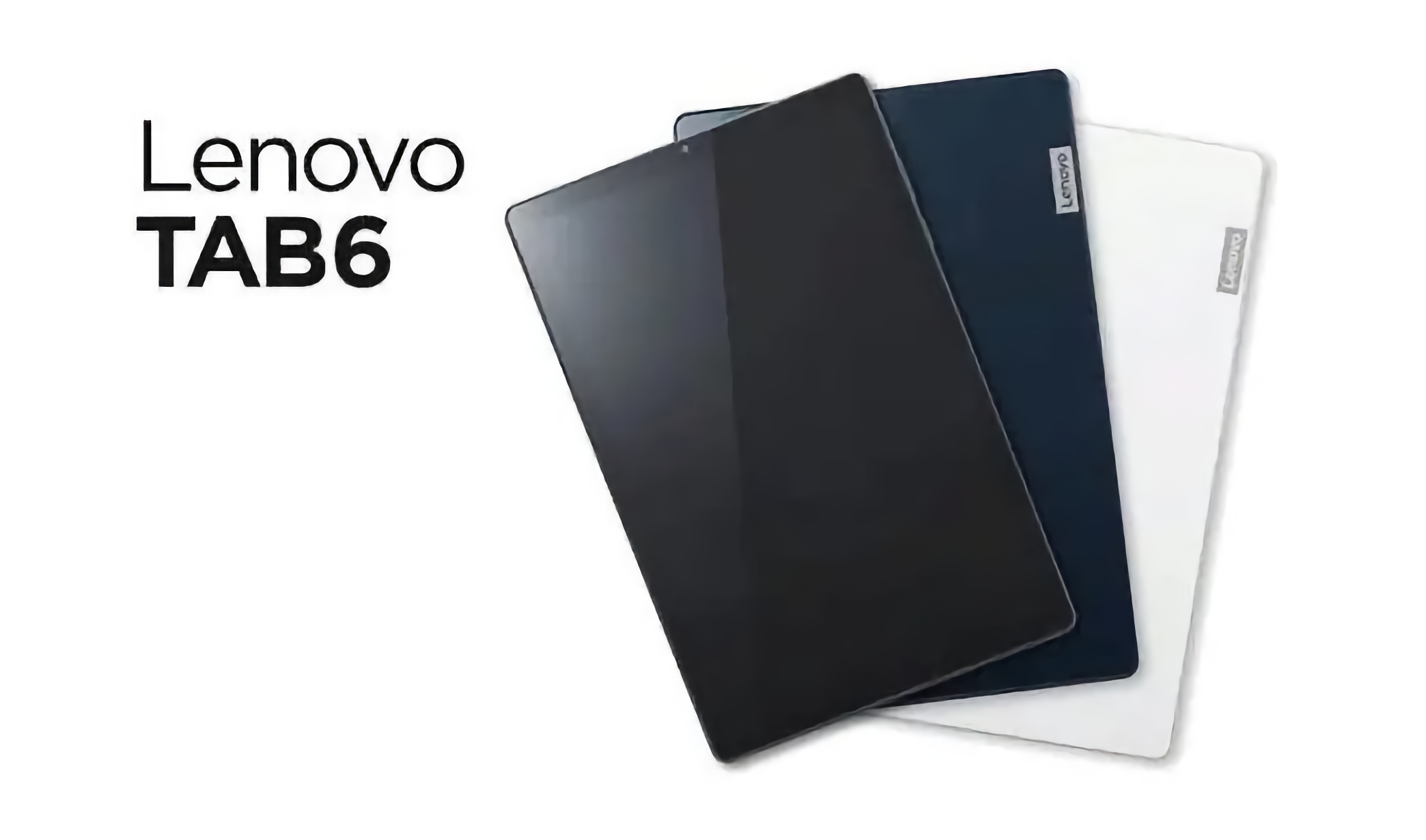 Lenovo TAB 6: tablet con schermo da 10,3", processore Snapdragon 690 e protezione IPX3/IP5X 