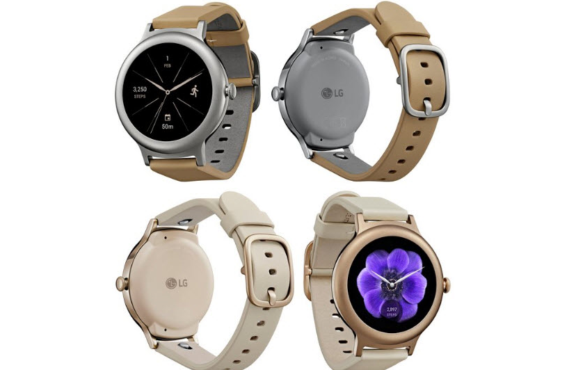В Сети появилась фотография смарт-часов LG Watch Style в серебристом и розовом цветах