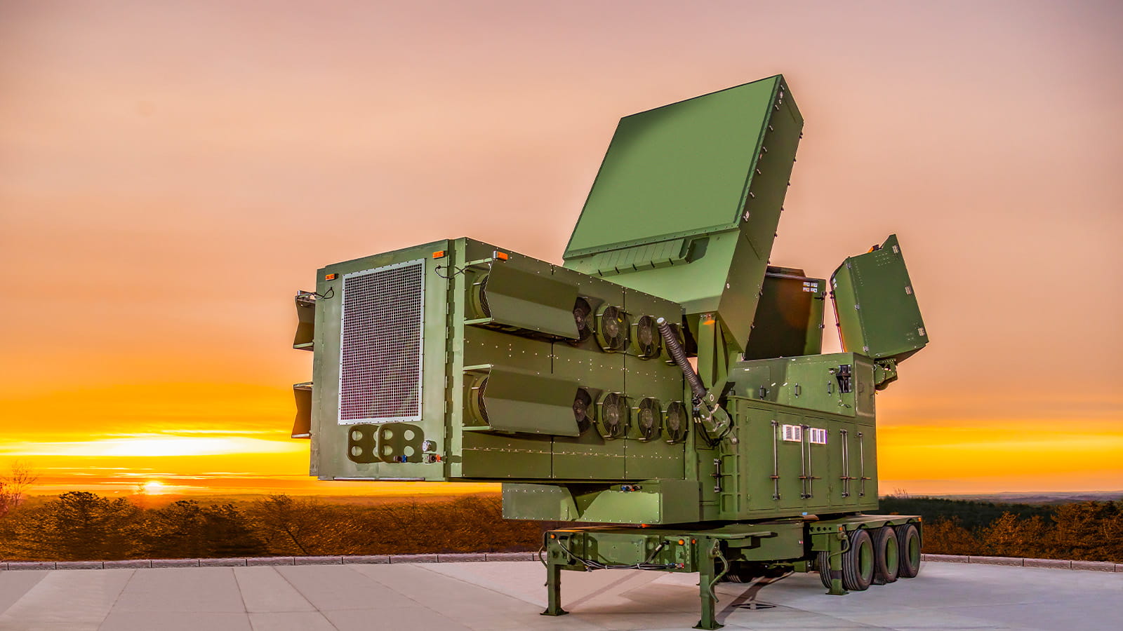 Lockheed Martin successfully integrated the LTAMDS radar into the MIM-104 Patriot missile defence system with PAC-3 interceptors for the first time