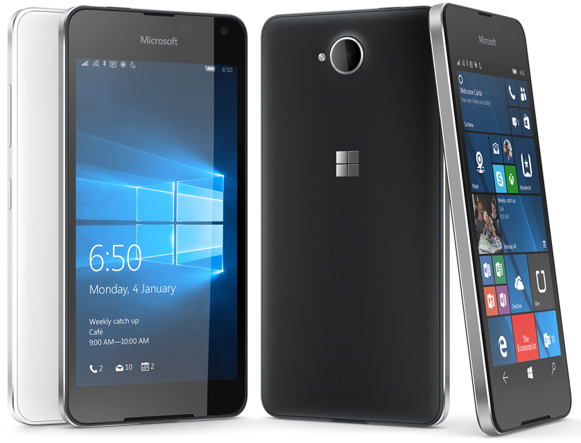 Microsoft представила Lumia 650 с OLED-дисплеем и металлической рамкой