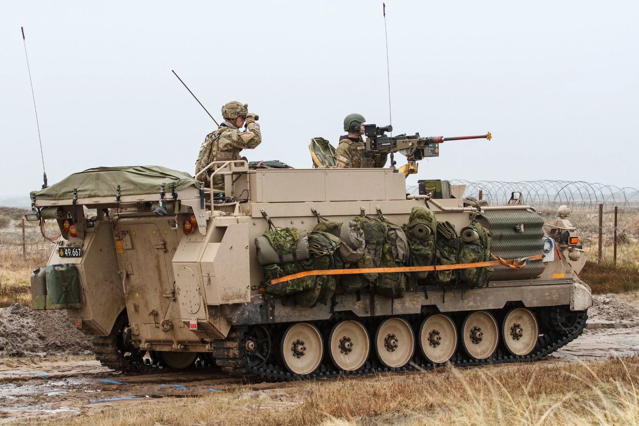 Les véhicules blindés de transport de troupes M113 que les États-Unis nous ont promis sont déjà en Ukraine