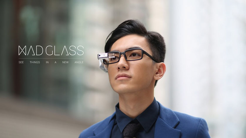 MAD Glass: "умный" модуль для любых очков в стиле Google Glass