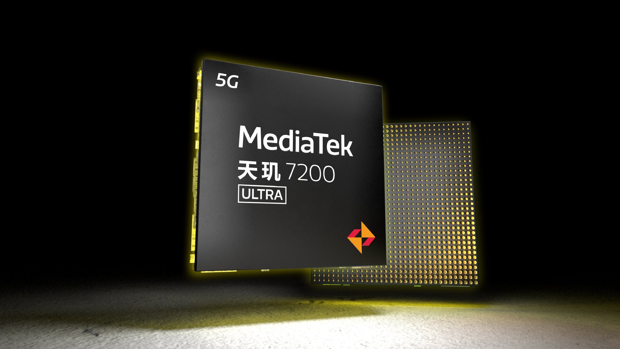 MediaTek heeft een verbeterde versie van zijn Dimensity 7200-chip onthuld