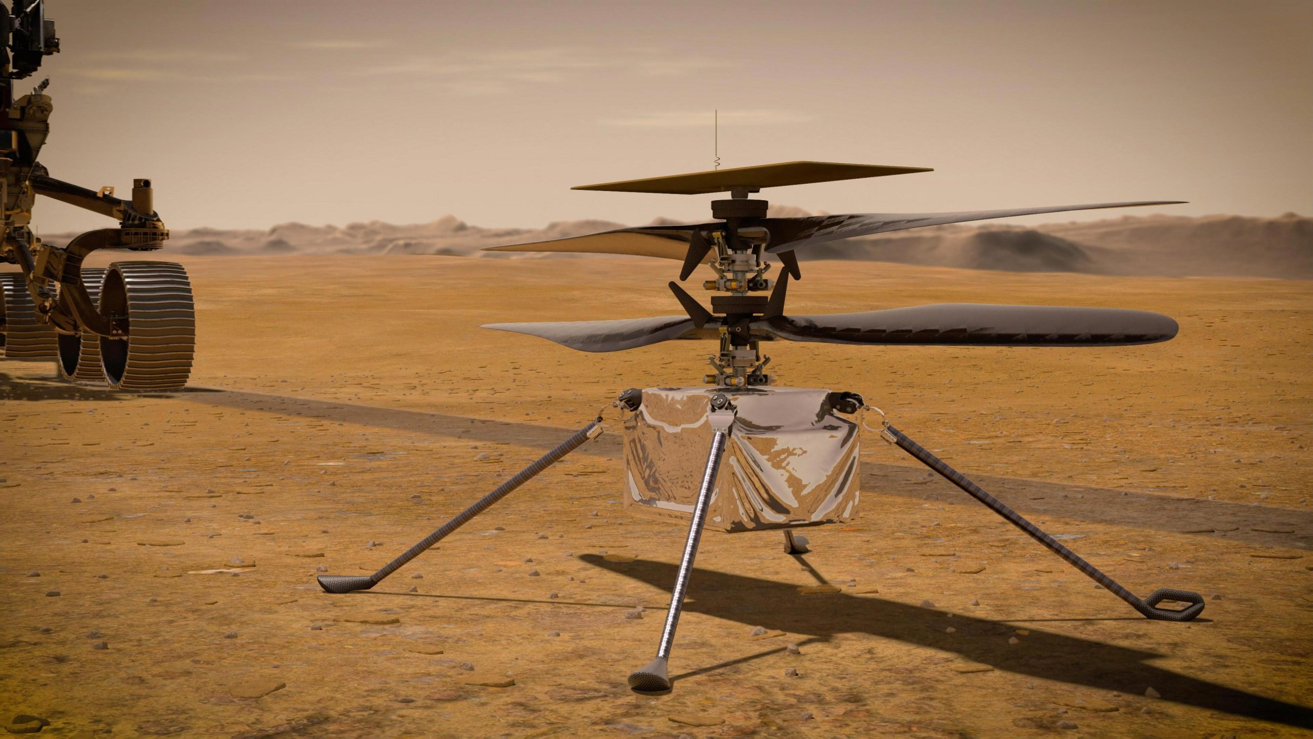 L'ingéniosité a effectué son premier vol complet dans l'atmosphère de Mars après une longue pause