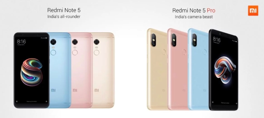 Xiaomi Redmi Note 5 and Note 5 Pro officially submitted