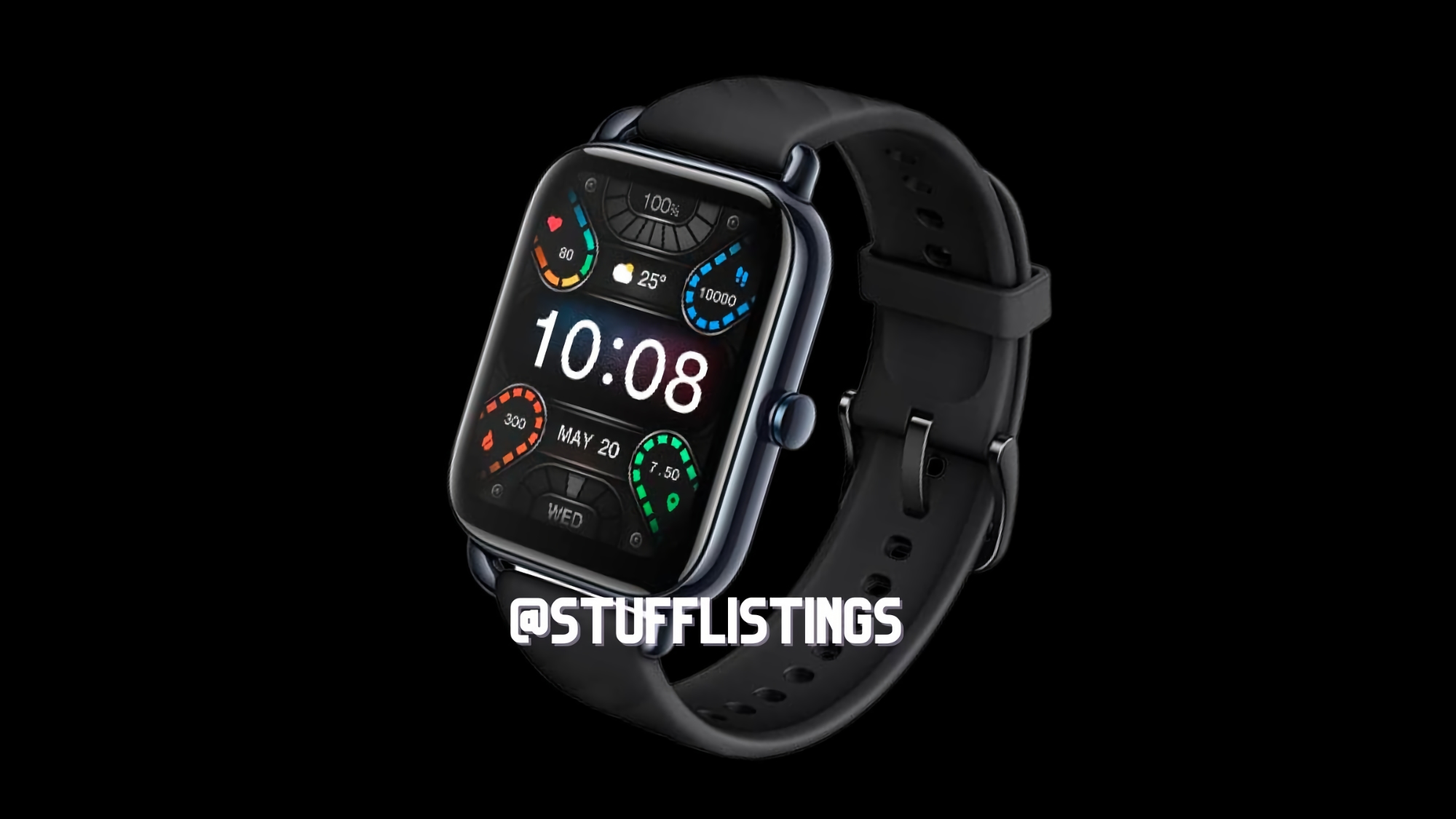 Insider a publié une image de qualité de la OnePlus Nord Watch : smartwatch avec capteur SpO2 et autonomie jusqu'à 10 jours moins de 100 $.