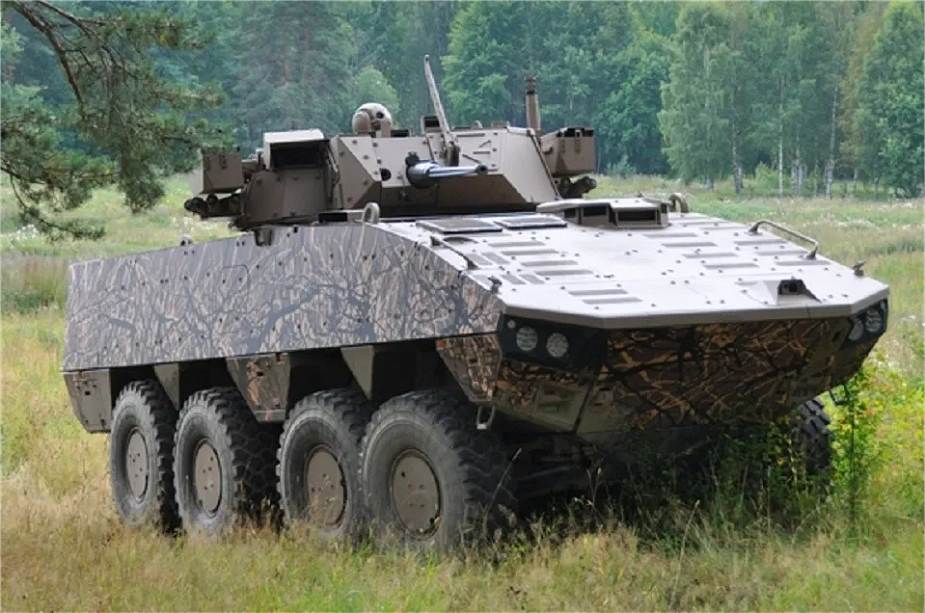Slovakia will buy 76 Finnish Patria AMV armored personnel carriers at a cost of nearly €450 million