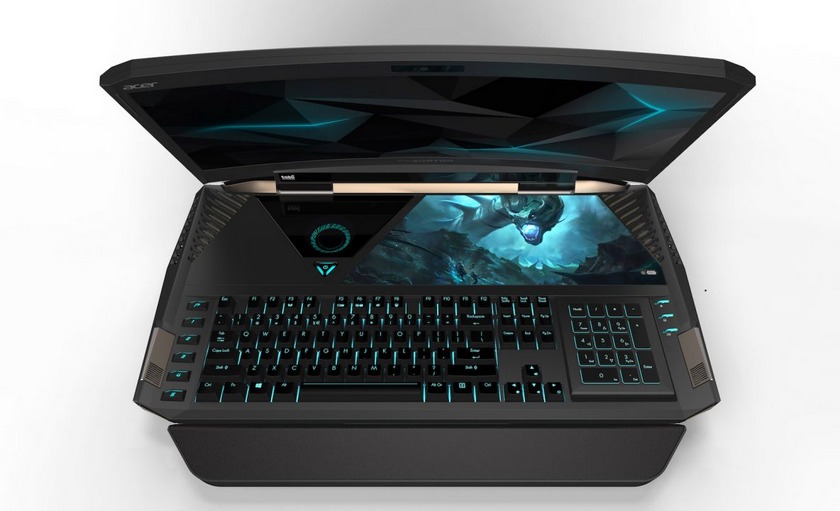 Бессмысленные рекорды: геймерский ноутбук Acer Predator 21 X с изогнутым дисплеем