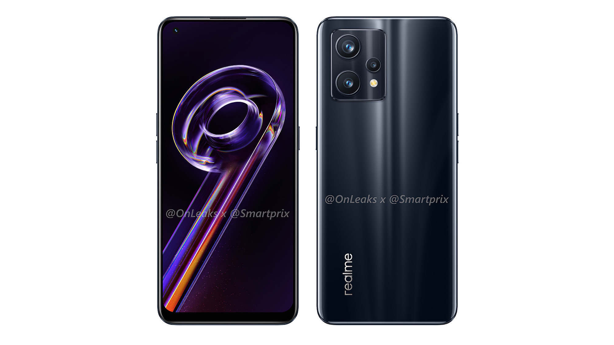 OnLeaks reveals what Realme 9 Pro will look like with Snapdragon 695 chip, 120Hz AMOLED screen and triple camera