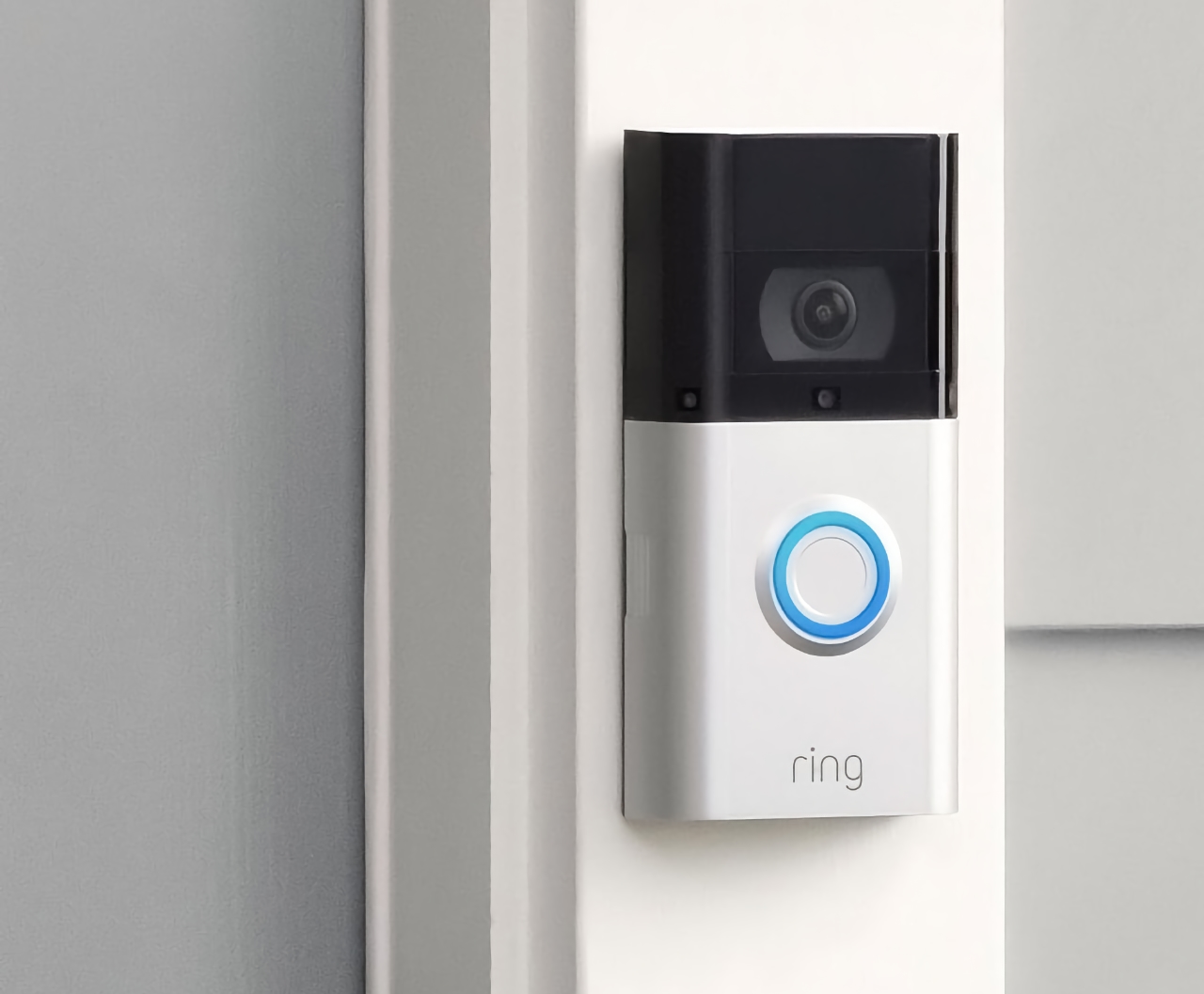Smart Ring Video Doorbell 3 con videocamera FHD, angolo di copertura di 160 gradi e supporto Alexa è in vendita su Amazon con uno sconto di 40 dollari