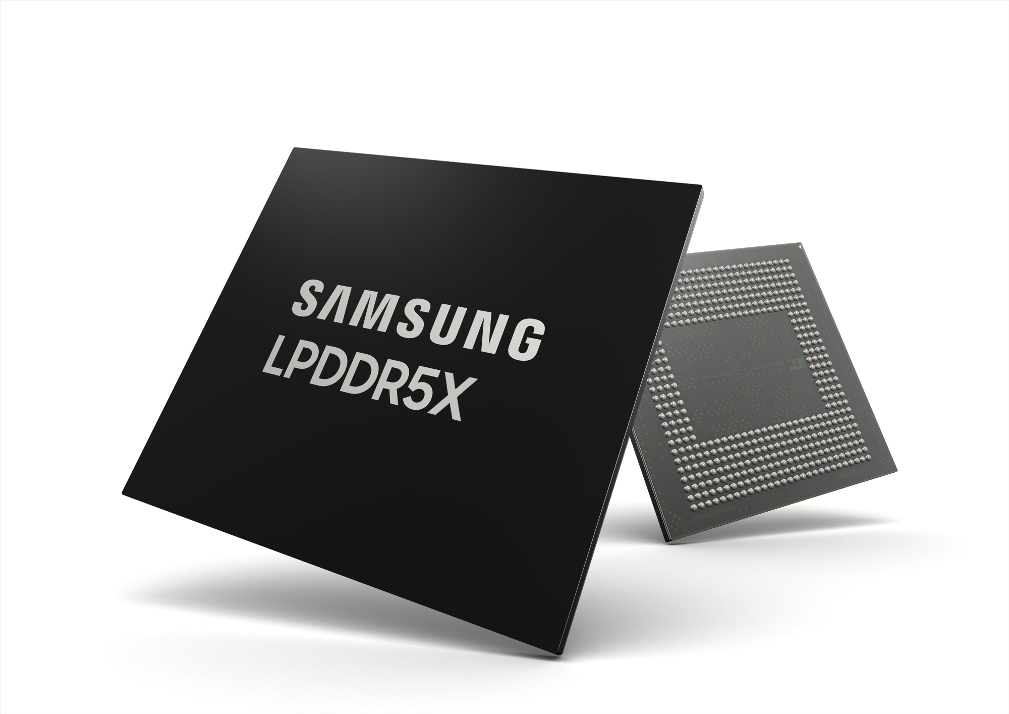 Samsung introduces the world's first 10.7 Gbps LPDDR5X DRAM chip