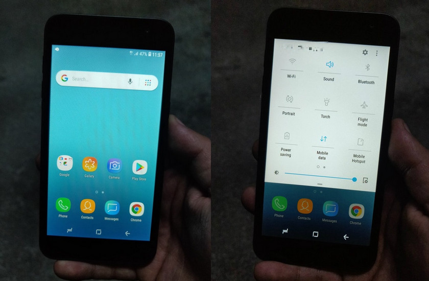 Первые фото смартфона Samsung на Android Go с… фирменной оболочкой