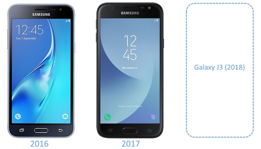 Ещё больше бюджетников: Samsung Galaxy J3 (2018) тоже посетил Geekbench