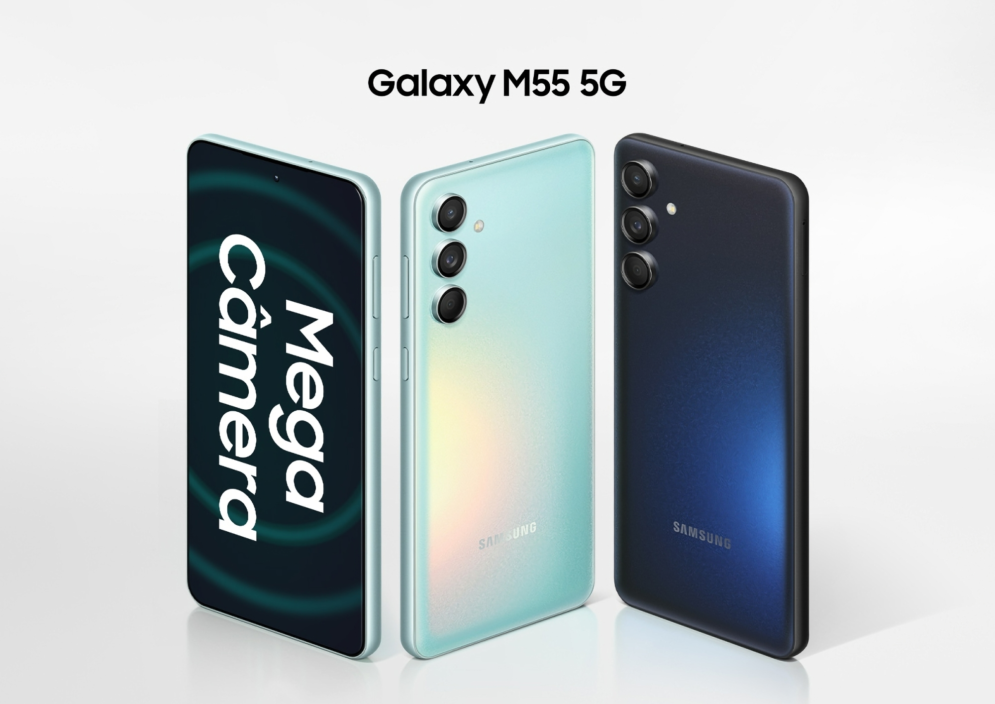 Samsung Galaxy M55 5G: 120Hz AMOLED display, Snapdragon 7 Gen 1 chip, 50 MP triple camera, IP67 protection and 5000 mAh battery