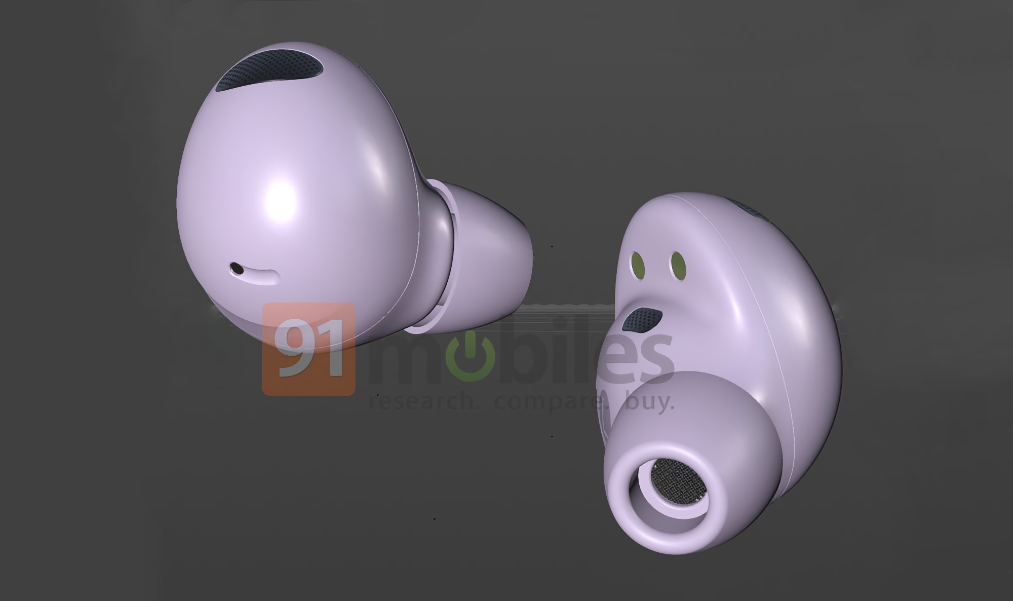 An insider showed what the TWS Samsung Galaxy Buds 2 Pro headphones will look like