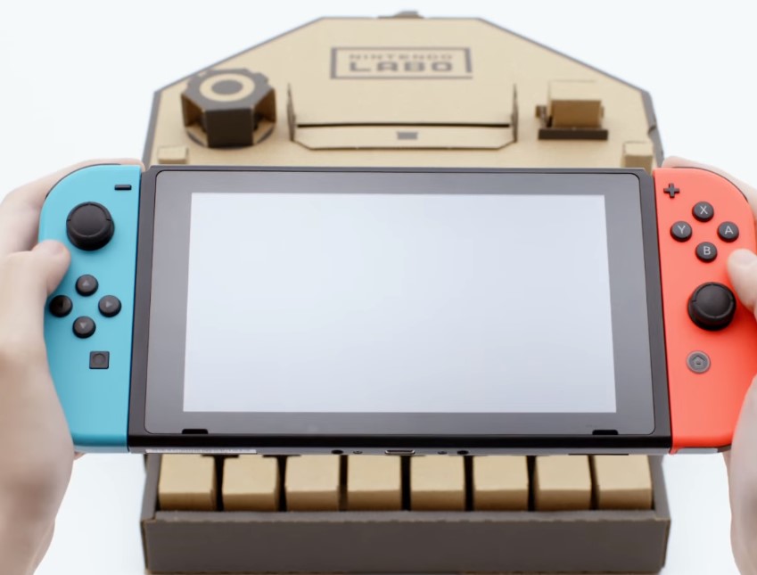 Nintendo Labo - cool cardboard designer for the Switch console