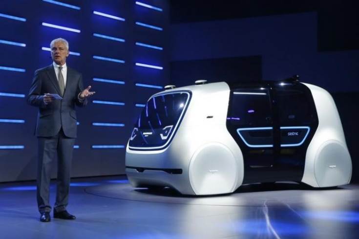 Volkswagen представит футуристический электрокар на автопилоте с именем Sedric