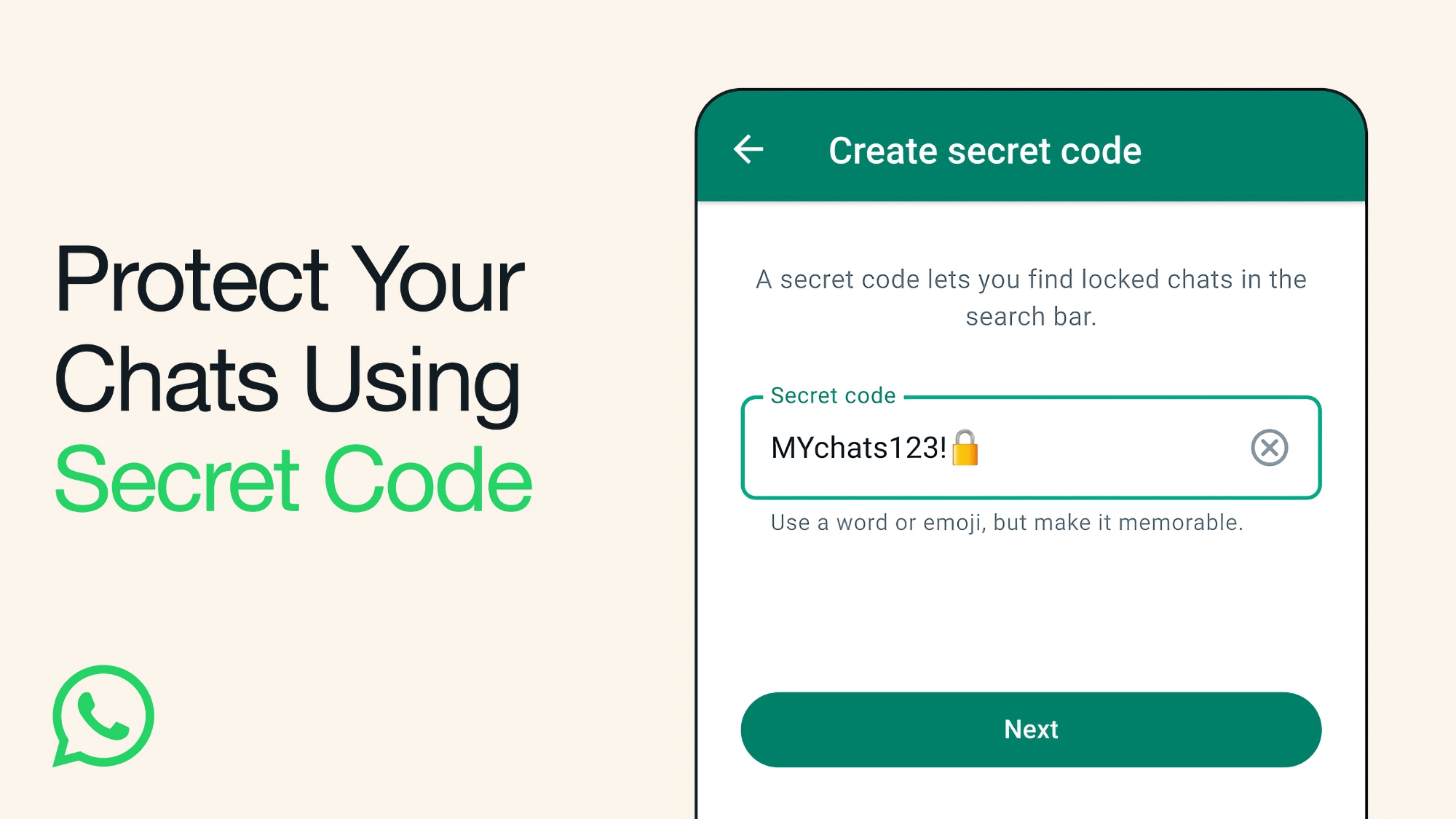 WhatsApp has introduced the Secret Code feature for chats: what it is and how it works