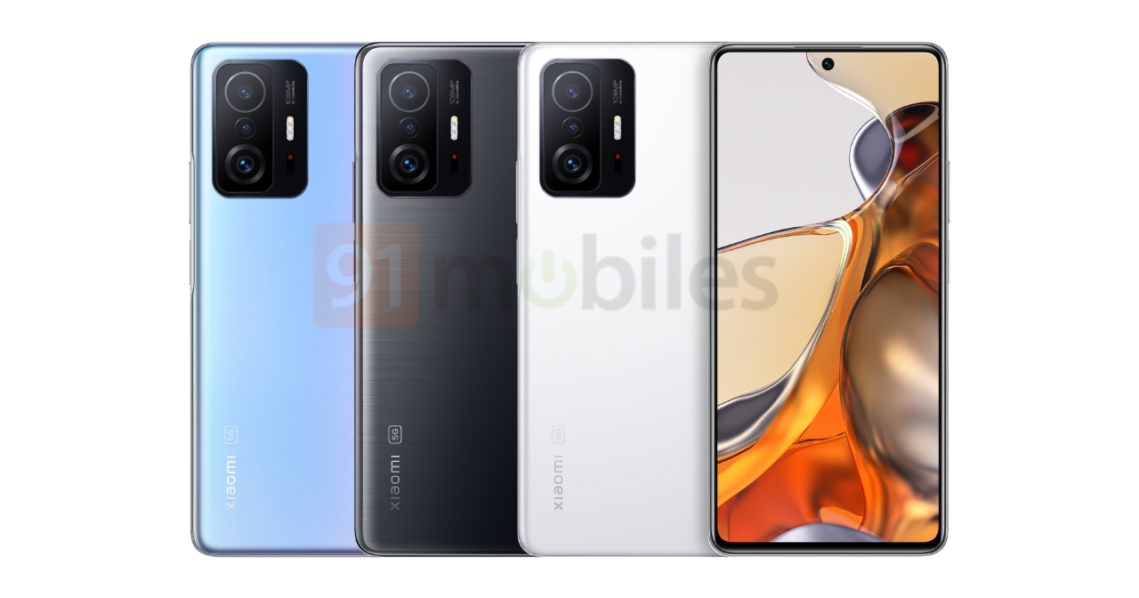 This is what the Xiaomi 11T and Xiaomi 11T Pro smartphones will look like