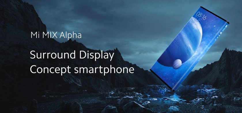 Xiaomi Mi Mix Alpha: концептуальный флагман с экраном, который покрывает почти весь смартфон, тройной камерой на 108 Мп и ценником в $2800
