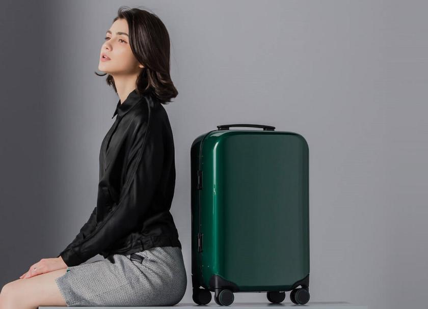 Xiaomi 90 Minutes Smart Unlock Suitcase: смарт-чемодан с дактилоскопическим датчиком