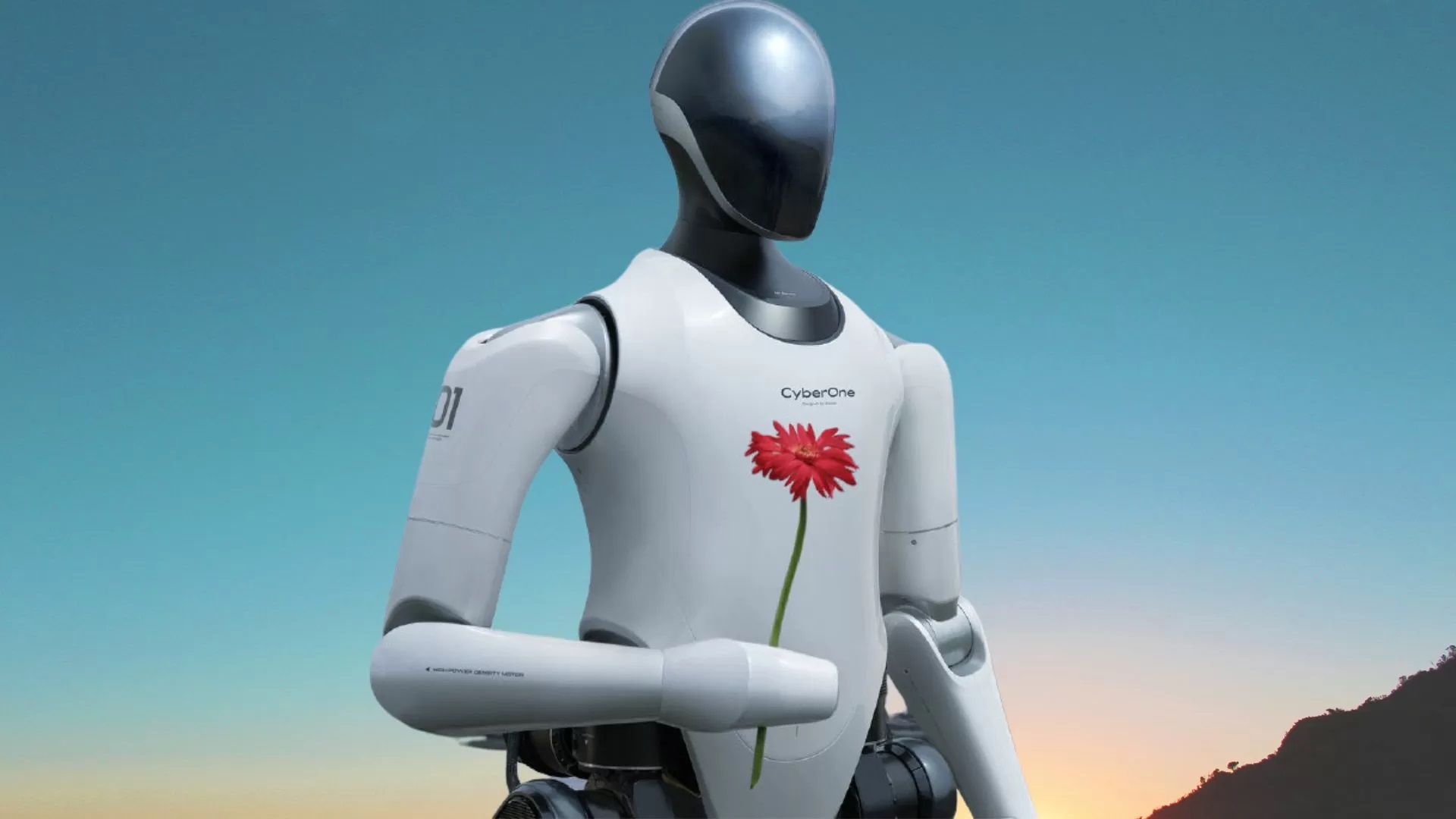 Xiaomi presented a robot-humanoid CyberOne: it can communicate, recognize emotions and give flowers