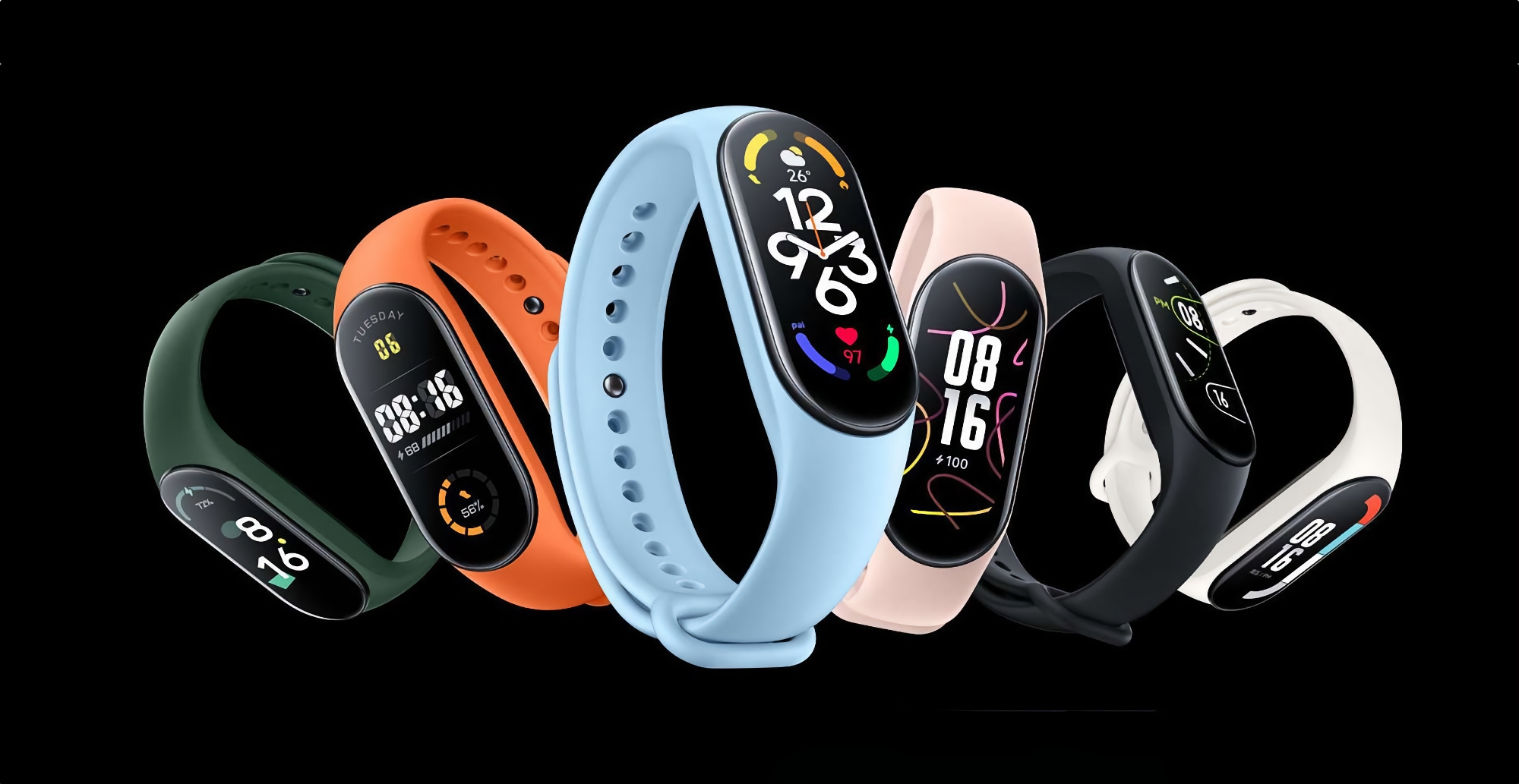 Xiaomi Mi Band 7 is not one bracelet, but a whole line
