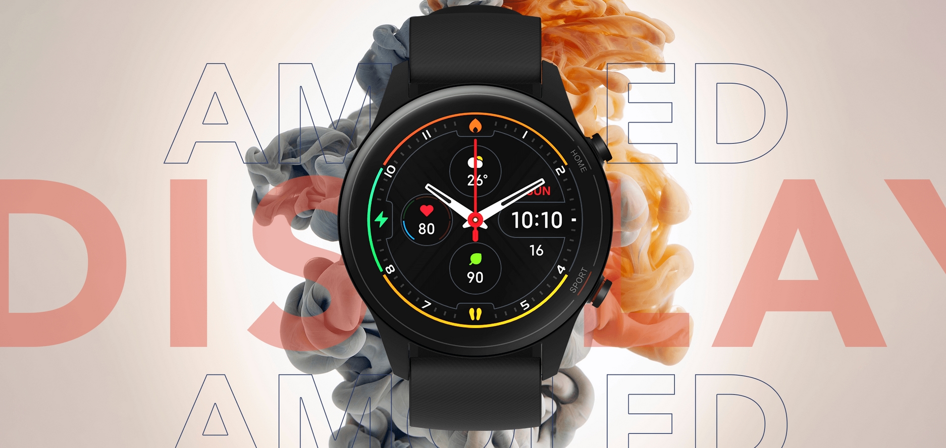 Xiaomi Mi Watch Revolve Active: smartwatch with GPS, SpO2 sensor, Amazon Alexa and battery life up to 14 days for $135