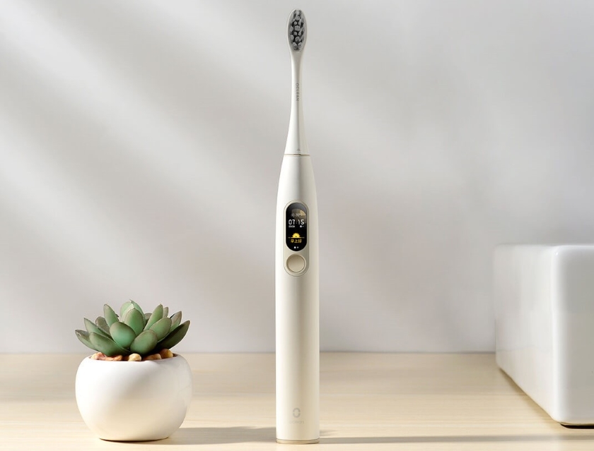 Xiaomi Oclean X Smart Electric Toothbrush: электронная зубная щётка с цветным сенсорным дисплеем за $36