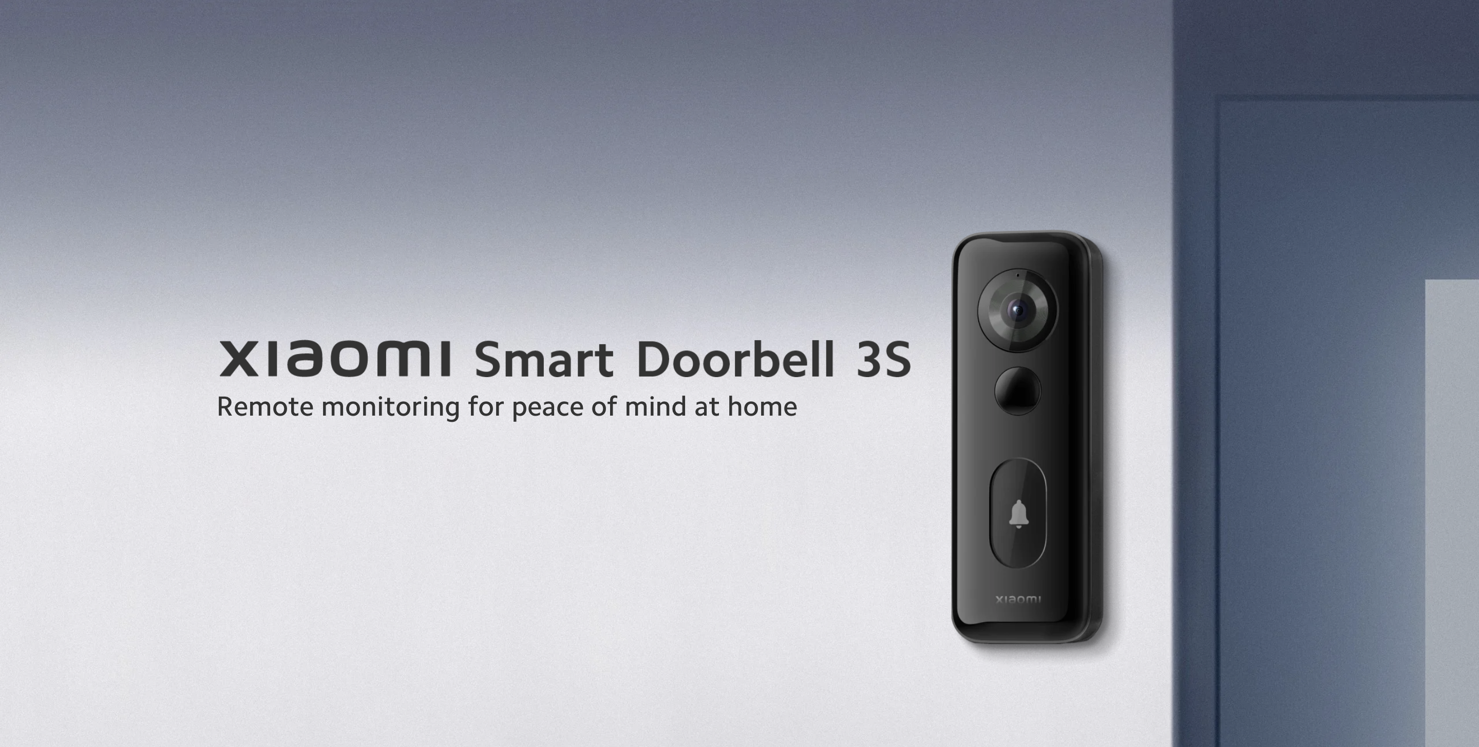 Xiaomi Smart Doorbell 3S med Wi-Fi 6-understøttelse, indbygget kamera og IP65-beskyttelse har fået sin globale markedsdebut