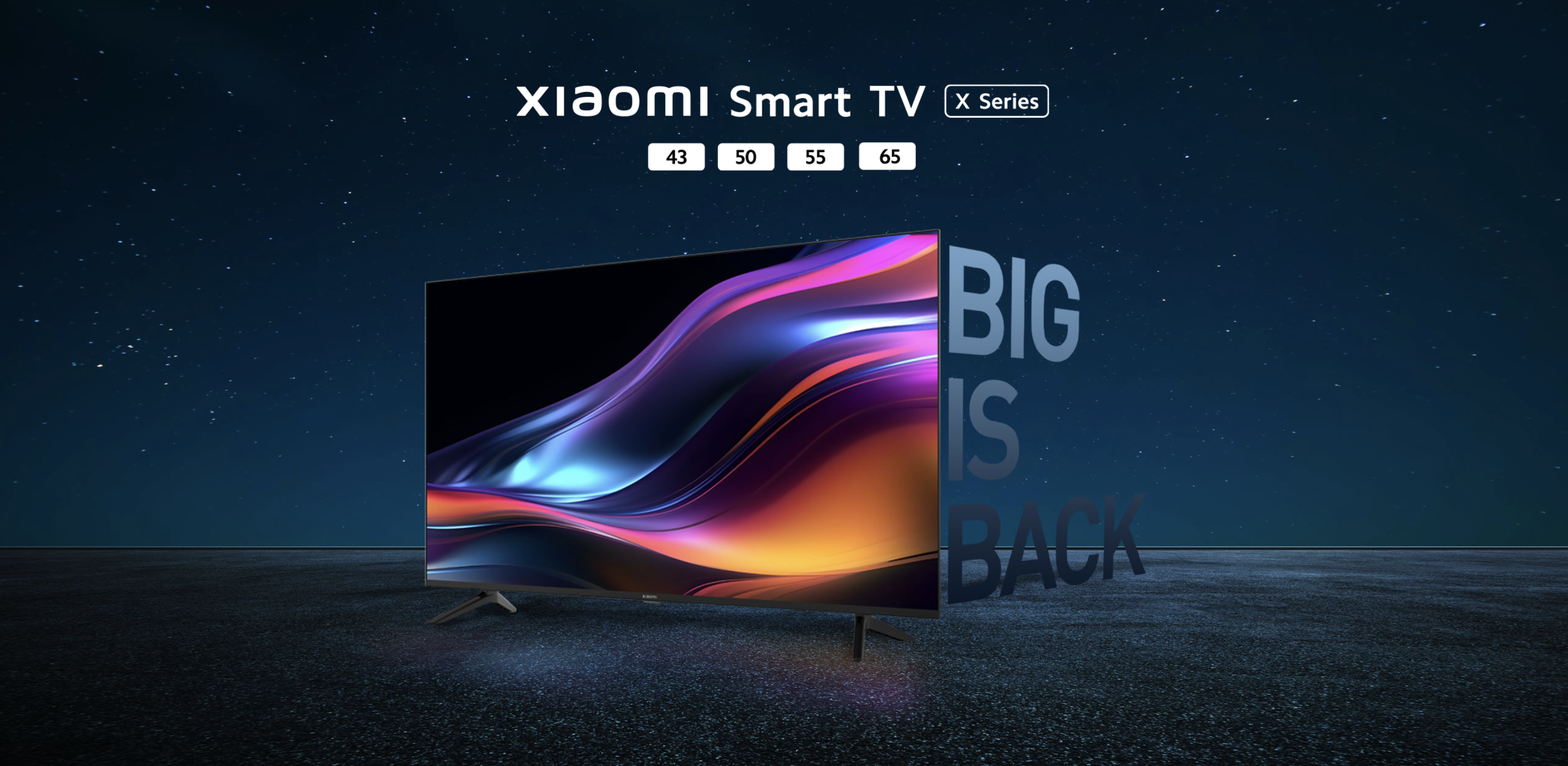 Xiaomi ha presentato una nuova serie di Smart TV X con schermi fino a 65″, risoluzione 4K e altoparlanti da 30W con supporto Dolby Audio.