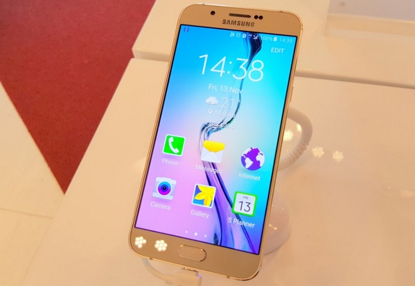 Живые фотографии смартфона Samsung Galaxy A8 (2016)