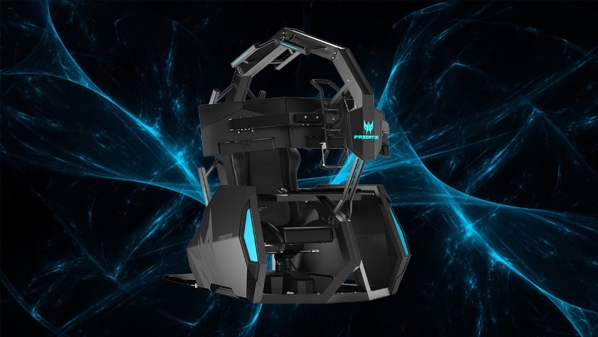Acer на IFA 2019 показала игровое кресло Predator Thronos Air за $14 000