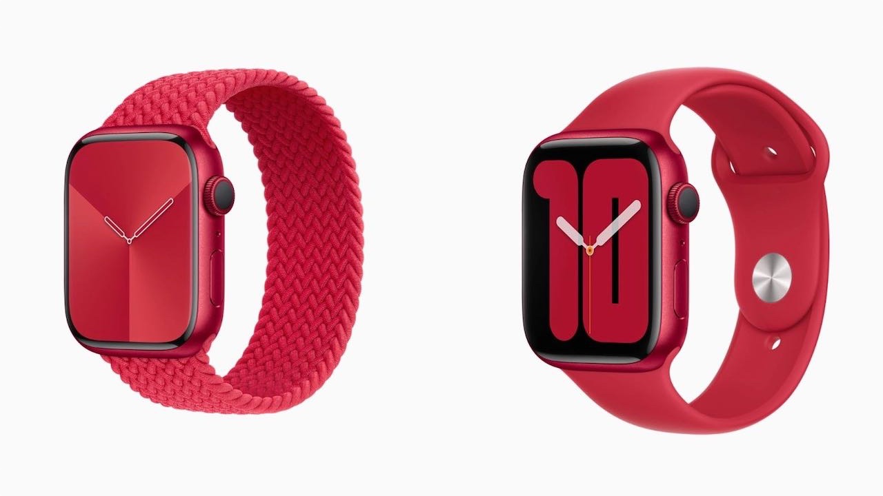 Apple świętuje 15 lat współpracy dzięki nowym tarczom zegarka (RED) do zegarka Apple Watch