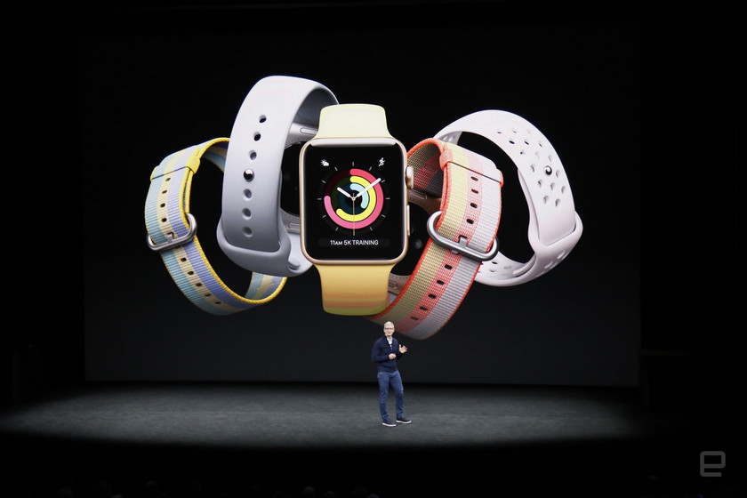 Анонс Apple Watch Series 3 с LTE: теперь iPhone не нужен