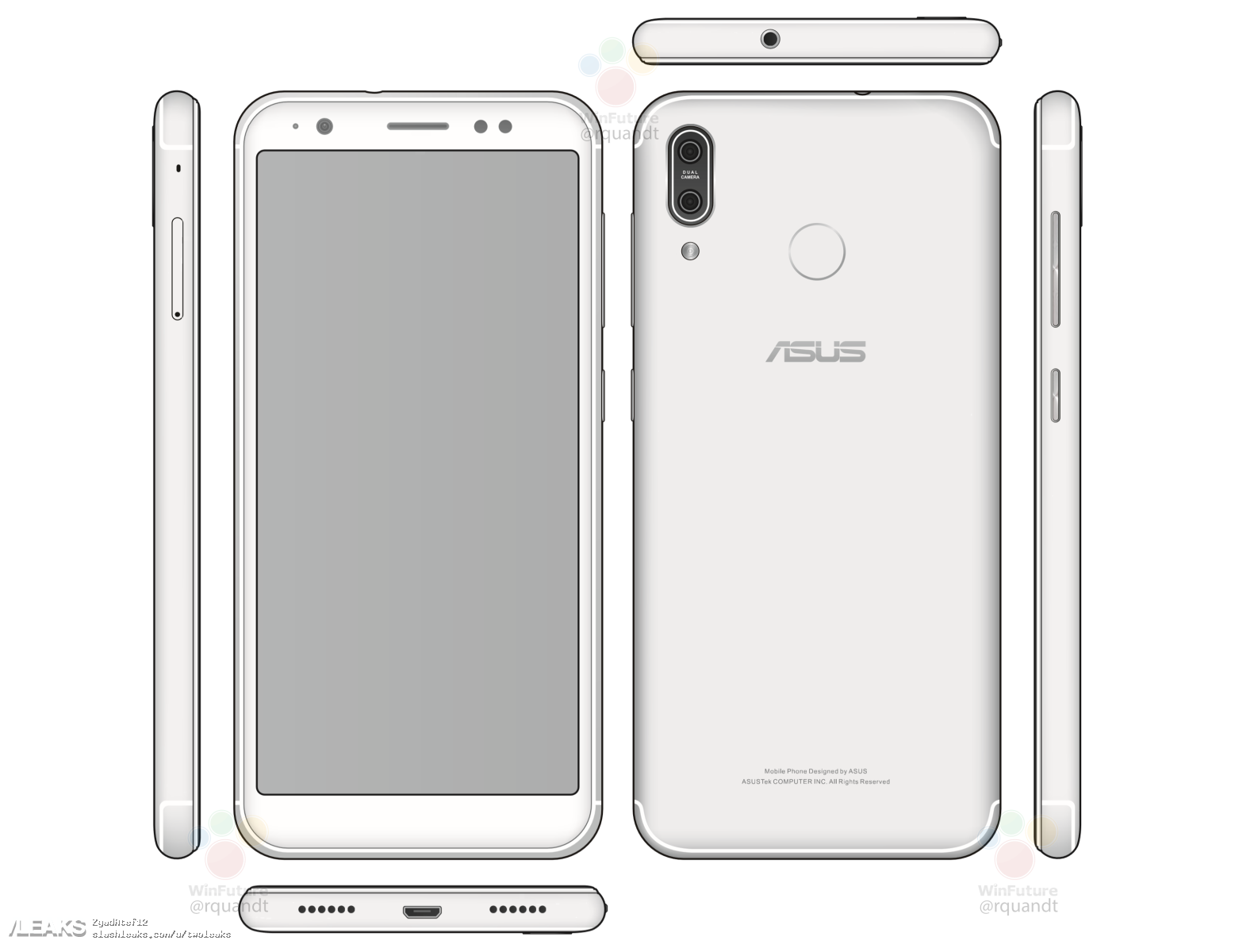 Without waiting for MWC: the network merged images and characteristics of ASUS ZenFone 5