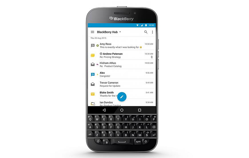Гибридный BlackBerry DTEK70 выйдет в 2017 году