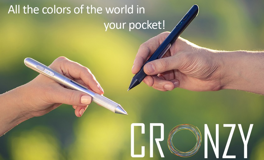 Ручка Cronzy рисует 16 миллионами цветов