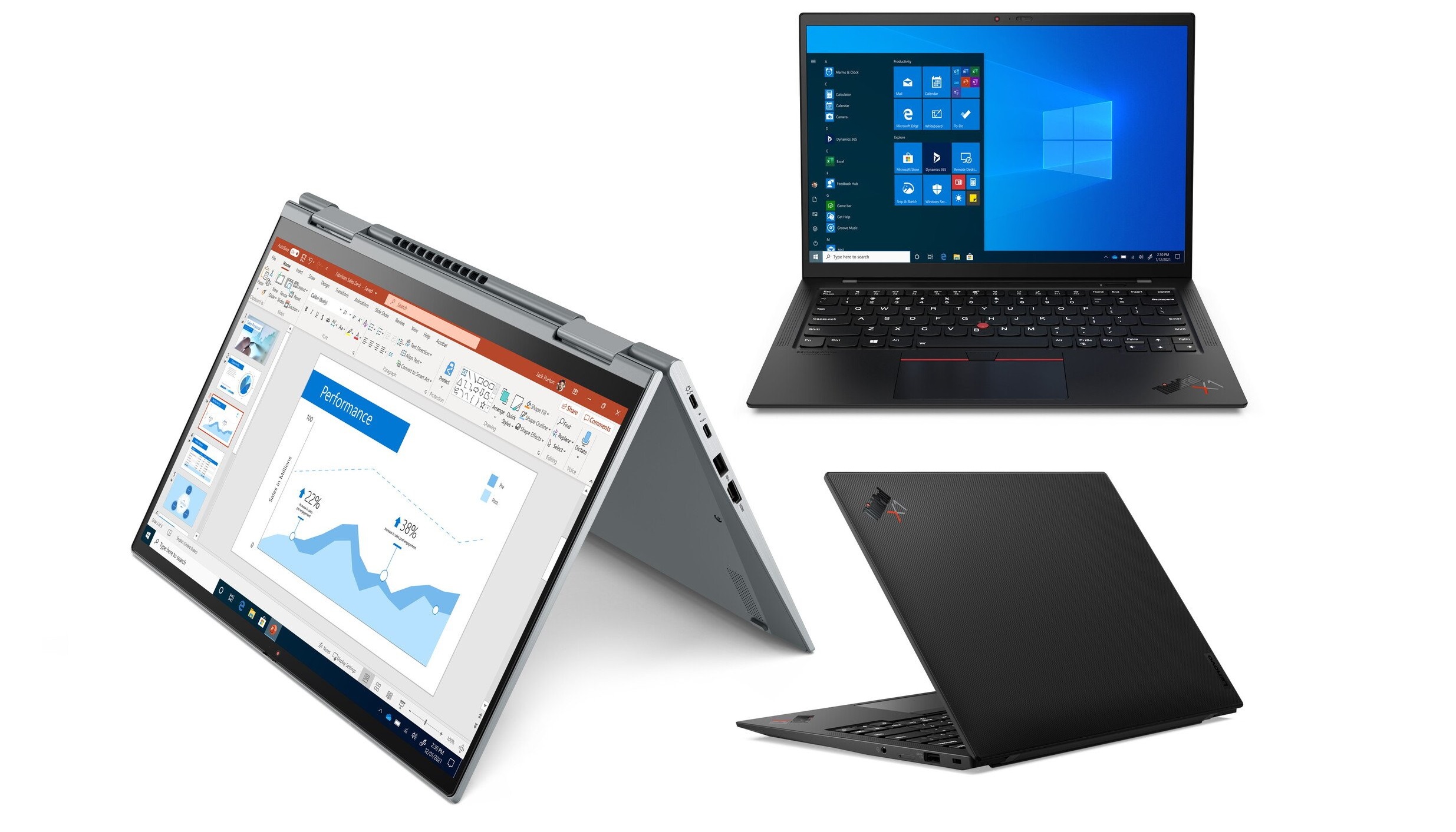 Lenovo ha presentato i nuovi laptop business ThinkPad X1 con chip Raptor Lake-P, grafica Intel Iris Xe e supporto 5G a partire da 1649 dollari