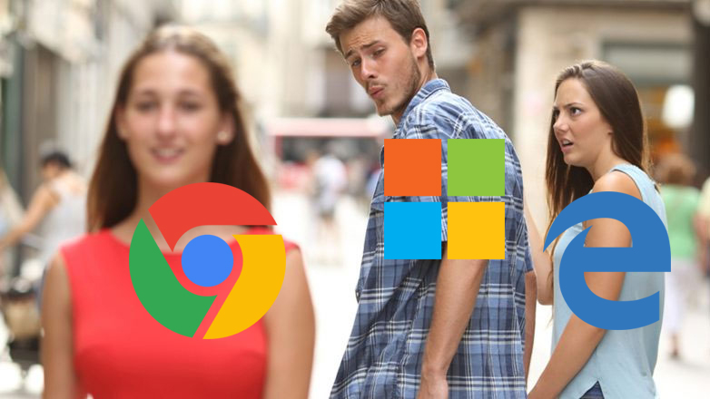 Сотрудник Microsoft установил Chrome вместо тормозившего Edge прямо во время презентации