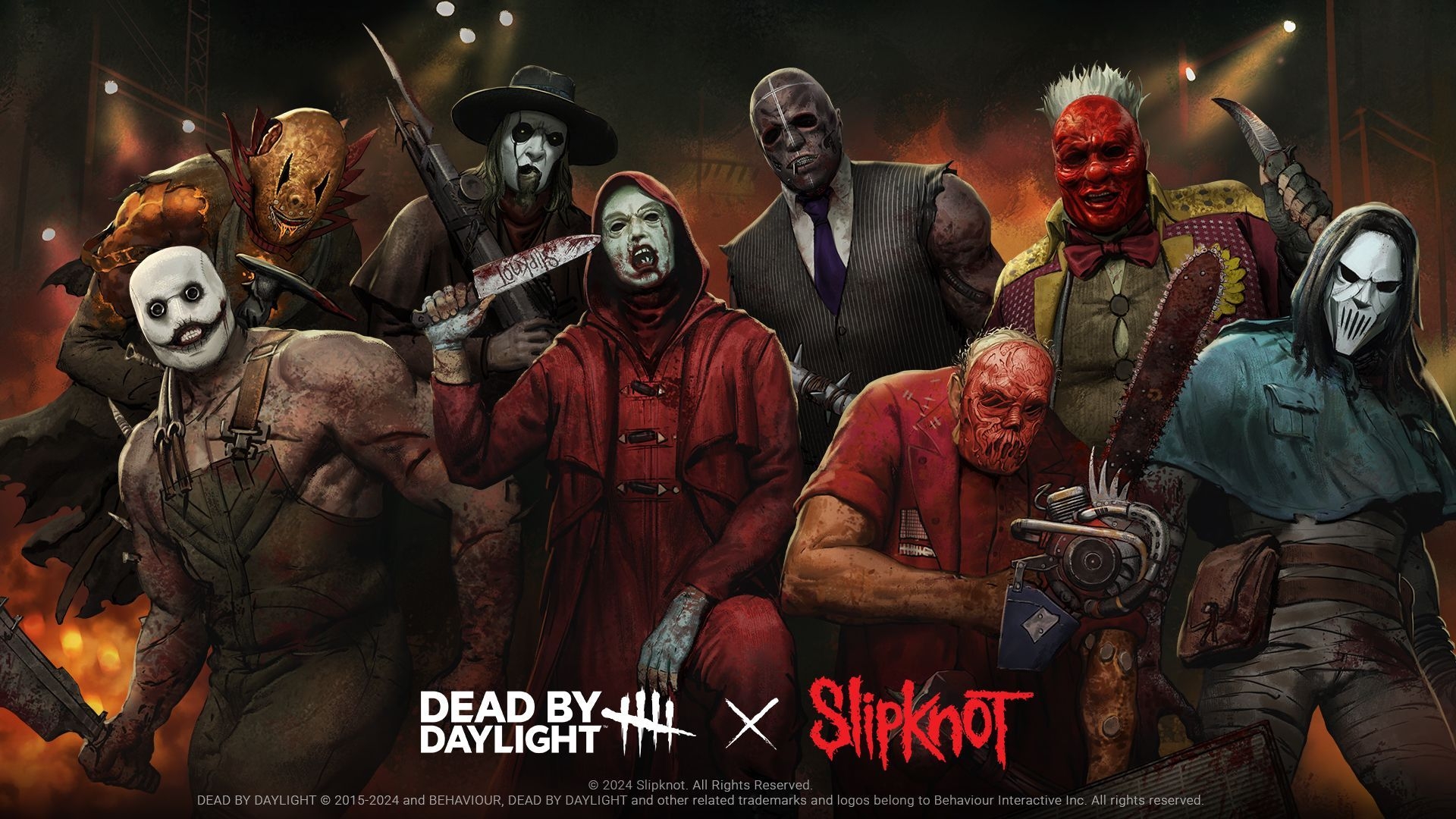 Dead by Daylight releases new cosmetics as part of collaboration with Slipknot